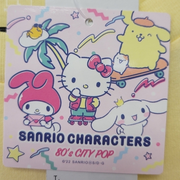 Uniqlo Sanrio Gudetama Graphic T-Shirt Yellow L - Picture 7 of 10